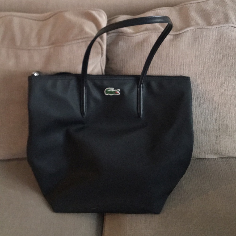 **PRICE DROP**Lacoste zipper tote